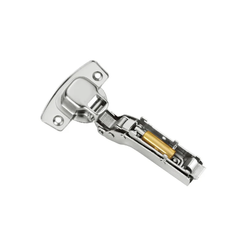 Laminated buckle self-dumping hydraulic hinge - 4
