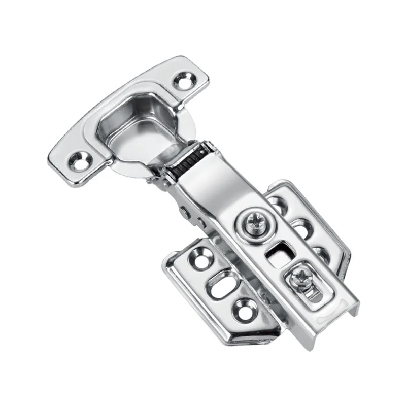 Wide-arm fixed hydraulic hinge
