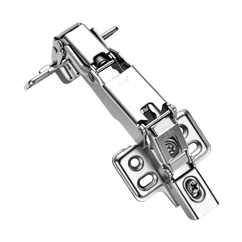 180-degree hydraulic hinge
